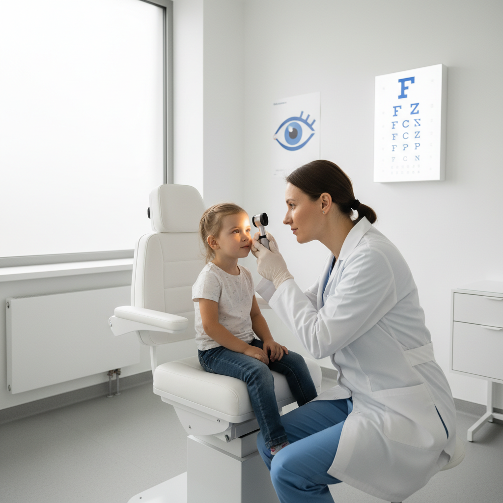 Visita oculistica bambini